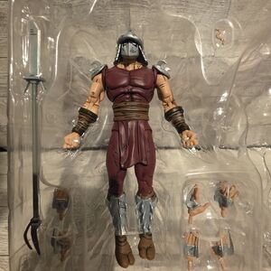 Shredder 7 Inch Action Figure - Maroon & Silver